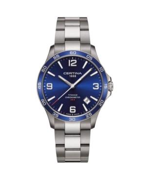 Чоловічий Класичний Швейцарський Наручний Годинник CERTINA C033.851.44.047.00