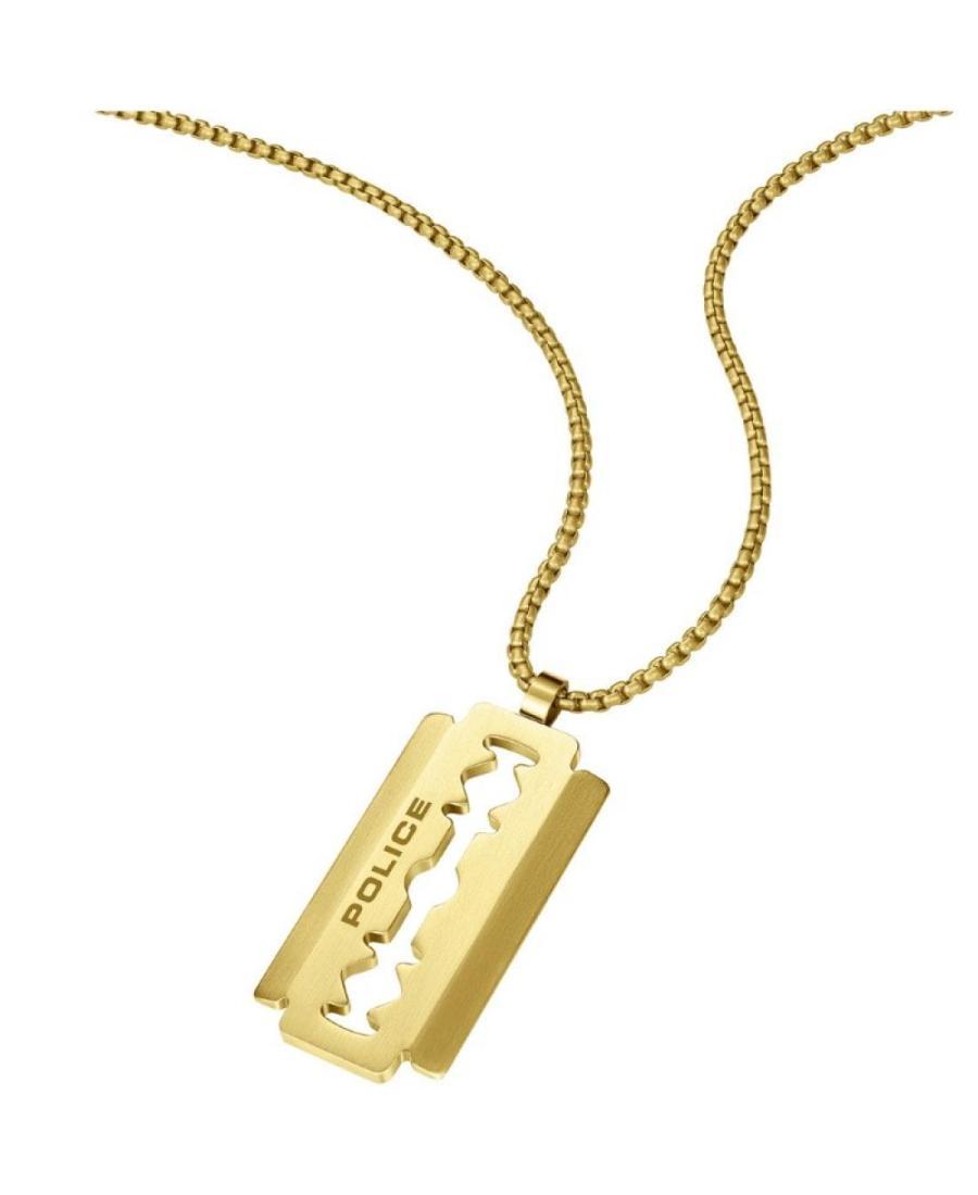 Police Jewelry Hollow Stainless Steel Razorblade PEAGN0005503