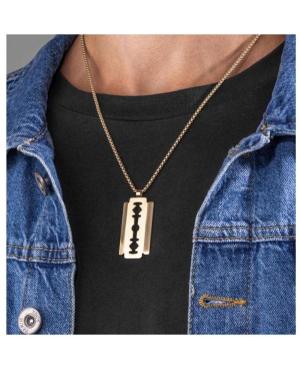 Police Jewelry Hollow Stainless Steel Razorblade PEAGN0005503 image 1