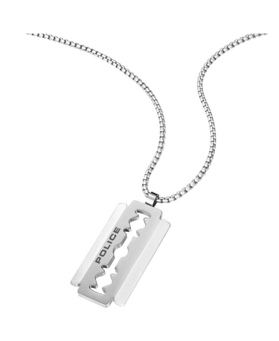 Police Jewelry Hollow Stainless Steel Razorblade PEAGN0005501