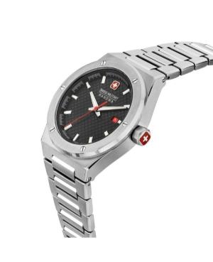 Men Classic Swiss Quartz Analog Watch SWISS MILITARY HANOWA SMWGH2101604 Black Dial 43mm image 4