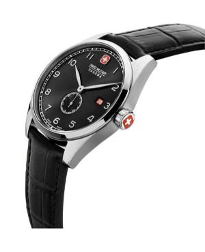 Men Classic Swiss Quartz Analog Watch SWISS MILITARY HANOWA SMWGB0000703 Black Dial 42mm image 3