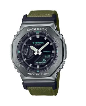 Mężczyźni sportowy Funkcjonalny Diver Japonia kwarcowy cyfrowe Zegarek Timer CASIO GM-2100CB-3AER G-Shock Czarny Wybierz
