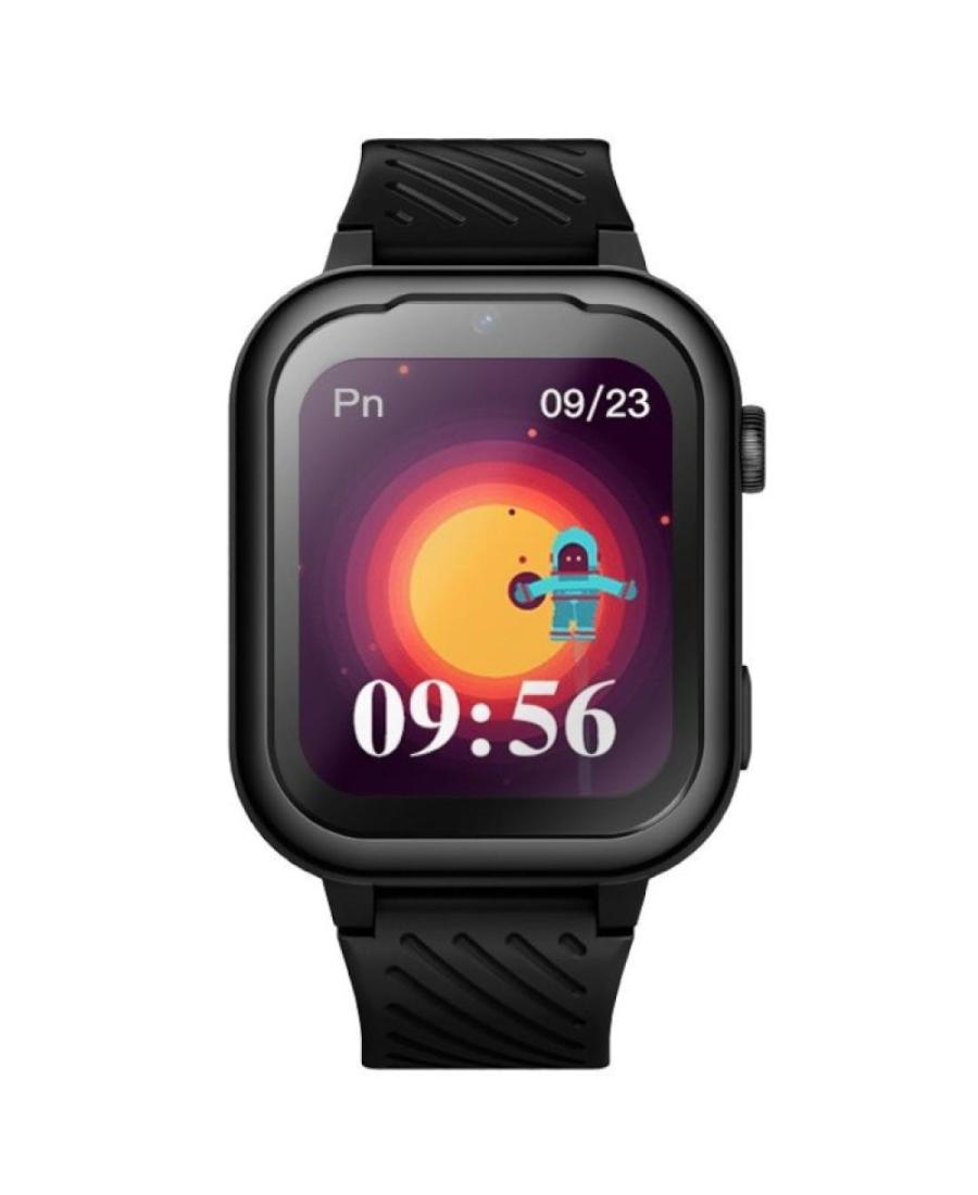 Дитячий годинник Kids Essa 4G Black Фешн Спортивний Багатофункціональний Розумні годинники GARETT Кварцовий Чорний Циферблат