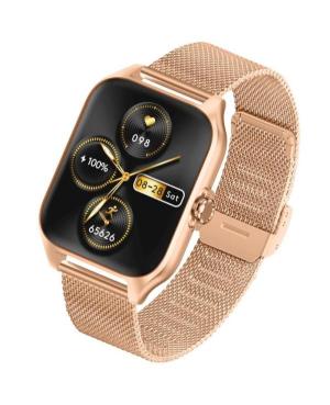Men Fashion Sports Functional Smart watch Quartz Digital Watch GARETT GRC Activity 2 Gold matt Schwarz Dial image 3