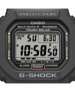 Men Diver Japan Eco-Drive Digital Watch Chronograph CASIO GW-5000U-1ER G-Shock Silver color Dial 43mm image 7