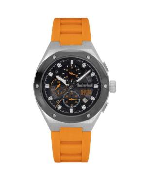 Men Klasické Sports Quartz Analog Watch TIMBERLAND TDWGQ2231202 Černá Dial 44mm