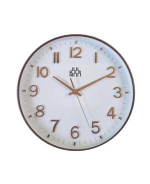 JULMAN PW603-1700-4 Wall clock Brown Plastic Hnědá