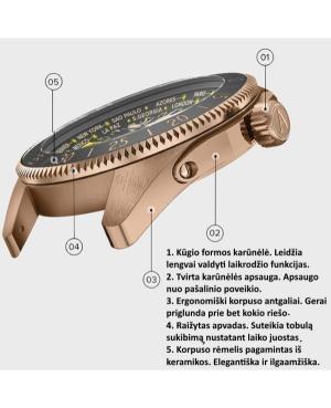 Мужские Классические Швейцарские Наручные Часы AVIATOR V.1.37.2.292.5 изображение 1