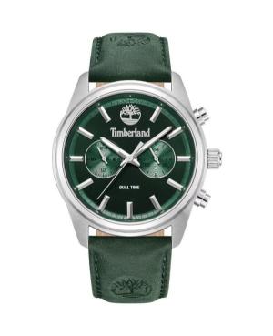 Мужские Классические Кварцевые Аналоговый Часы TIMBERLAND TDWGF0041203 Зелёный Циферблат 45mm