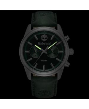 Men Klasické Quartz Analog Watch TIMBERLAND TDWGF0041203 Zelená Dial 45mm image 3