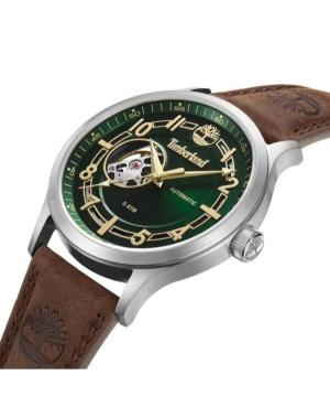 Men Klasické Automatic Analog Watch TIMBERLAND TDWGE0041902 Zelená Dial 45mm image 8
