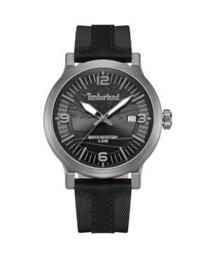 Men Klassisch Quartz Analog Watch TIMBERLAND TDWGN0029103 Schwarz Dial 44mm