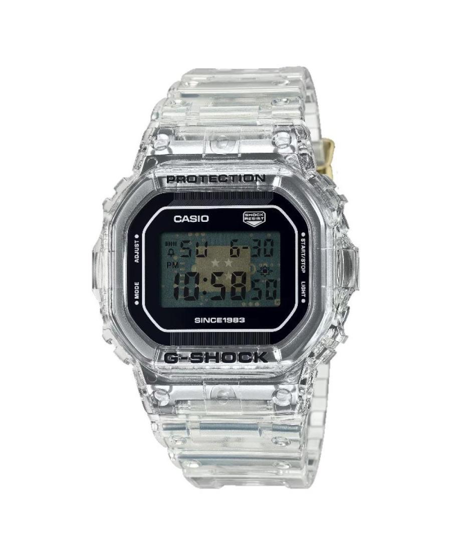 Men Functional Sports Diver Japan Quartz Digital Watch Alarm CASIO DW-5040RX-7ER G-Shock Black Dial 42mm