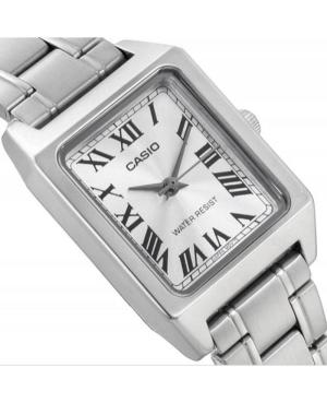 Women Klasické Japan Quartz Analog Watch CASIO LTP-B150D-7BEF Silver Dial 22mm image 4
