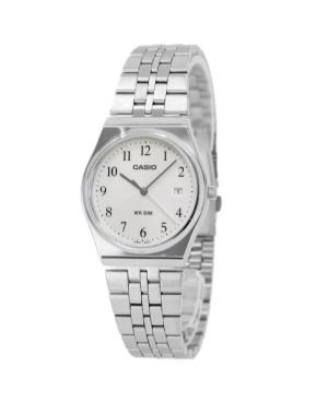 Men Classic Japan Quartz Analog Watch CASIO MTP-B145D-7BVEF Silver Dial 35mm image 5
