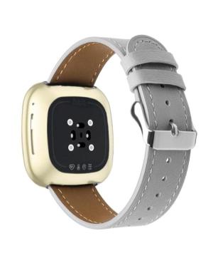 JULMAN Fitbit Versa 3/4 Lth.07 Sense Силикон Серый 23,5 mm изображение 3