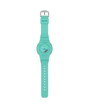 Women Functional Sports Diver Japan Quartz Analog Watch Alarm CASIO GMA-P2100-2AER G-Shock Blau Dial 40mm image 5