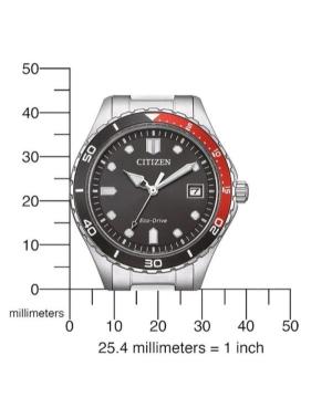 Men Klasické Sports Japan Eco-Drive Analog Watch CITIZEN AW1820-81E Černá Dial 37mm