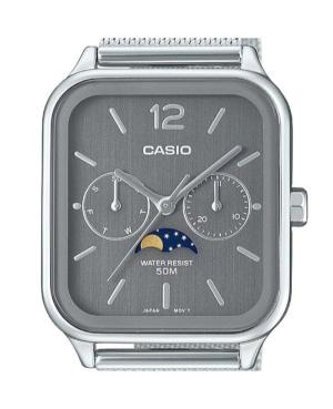 Men Klassisch Japan Quartz Analog Watch CASIO MTP-M305M-8AVER Silver color Dial 34mm image 5