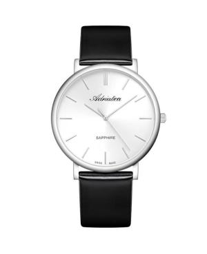 Men Classic Analog Klassisch Swiss Quartz Watch ADRIATICA Silver Dial 40mm A8338.5213Q