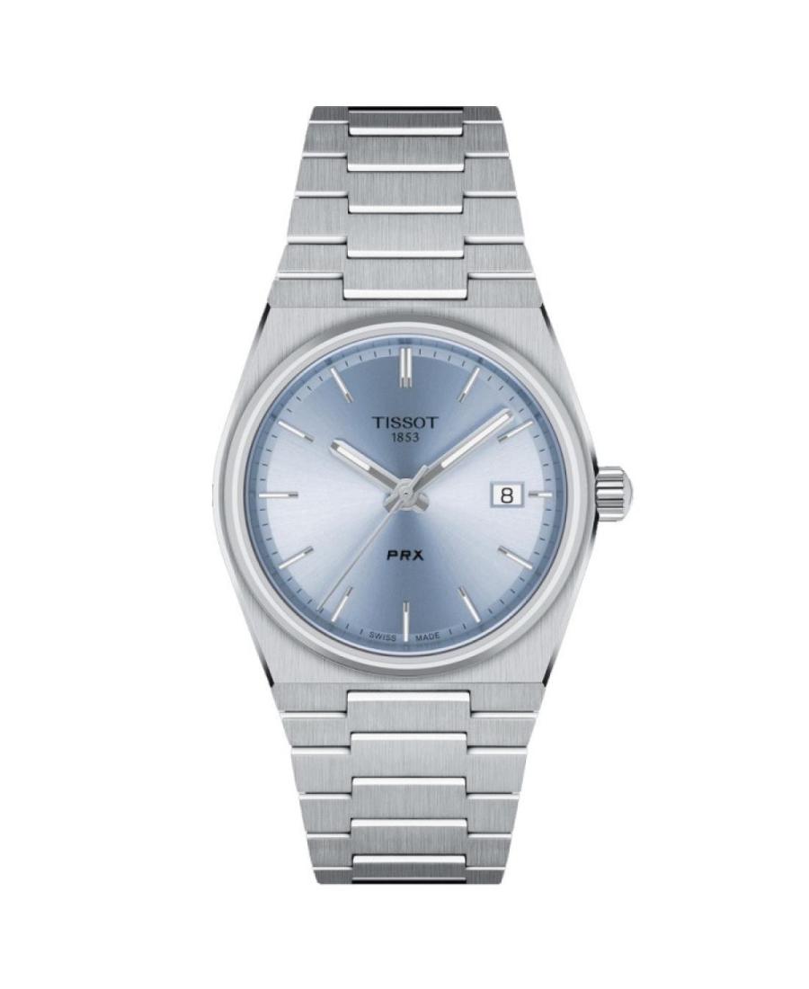 Mężczyźni klasyczny Szwajcar kwarcowy analogowe Zegarek TISSOT T137.210.11.351.00 Niebieska Wybierz 35mm