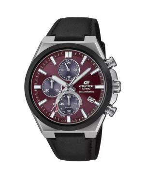 Vyriškas Klasikinis Japoniškas Elektroninis, Solar Rodyklinis Watch Chronograph CASIO EFS-S630BL-5AVUEF Silver color Dial 44mm