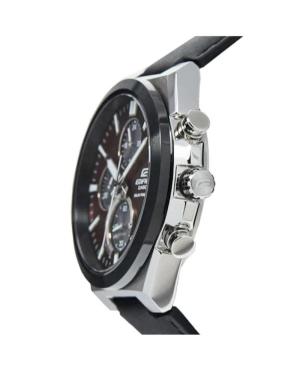 Mężczyźni klasyczny Japonia bateria słoneczna analogowe Zegarek Chronograf CASIO EFS-S630BL-5AVUEF Kolor srebrny Wybierz 44mm image 5
