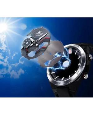 Vyriškas Klasikinis Su funkcijomis Japoniškas Elektroninis, Solar Digital Watch Timer CASIO ECB-2200DC-1AEF Juodas Dial 48mm image 4