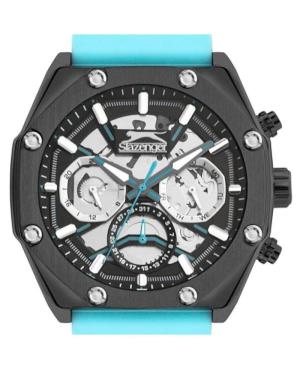 Men Klasické Quartz Analog Watch SLAZENGER SL.9.2319.2.02 Silver Dial 43mm image 5