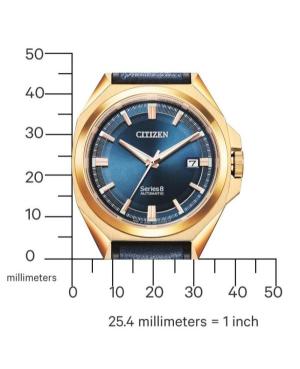 Чоловічий Класичний Механічний Наручний Годинник CITIZEN NB6012-18L image 5