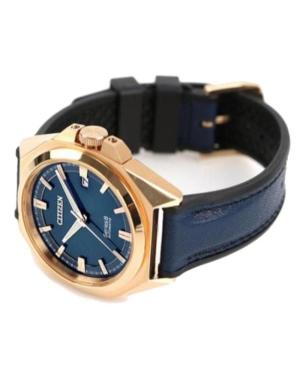 Men Classic Luxury Japan Automatic Analog Watch CITIZEN NB6012-18L Blue Dial 40mm image 7