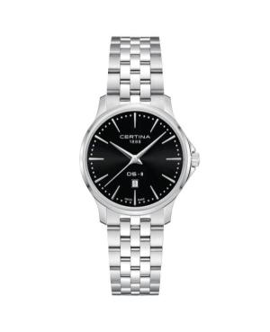 Women Classic Swiss Quartz Analog Watch CERTINA C045.010.11.051.00 Black Dial