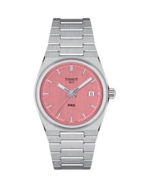 Women Klassisch Swiss Quartz Analog Watch TISSOT T137.210.11.331.00 Pink Dial 35mm