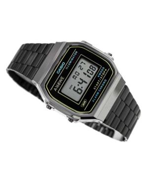Mężczyźni Funkcjonalny Moda Japonia kwarcowy cyfrowe Zegarek Budzik CASIO A168WEHB-1AEF Czarny Wybierz 36.4mm image 7
