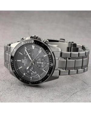 Men Klasické Japan Quartz Analog Watch Chronograph CASIO EFV-540DC-1CVUEF Silver color Dial 43.8mm image 3