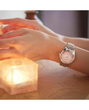 Women Classic Japan Eco-Drive Analog Watch CITIZEN EM1140-80X Pink Dial 33mm image 4