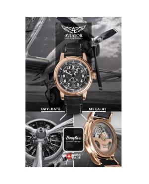 Men Klassisch Luxury Swiss Automatic Watch AVIATOR V.3.36.2.285.4 Silver color Dial 41mm image 3