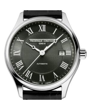 Mężczyźni klasyczny Luxury Szwajcar automatyczny analogowe Zegarek FREDERIQUE CONSTANT FC-303MCK5B6 Czarny Wybierz 40mm image 5