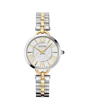 Women Klasické Swiss Quartz Analog Watch BALMAIN B4772.39.12 Silver Dial
