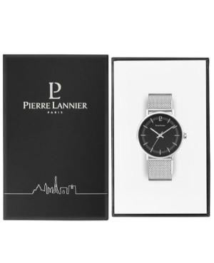Men Klassisch Quartz Analog Watch PIERRE LANNIER 204H131 Schwarz Dial 40mm image 1