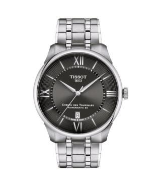 Men Klassisch Luxury Swiss Automatic Analog Watch TISSOT T139.407.11.068.00 Silver color Dial 42mm