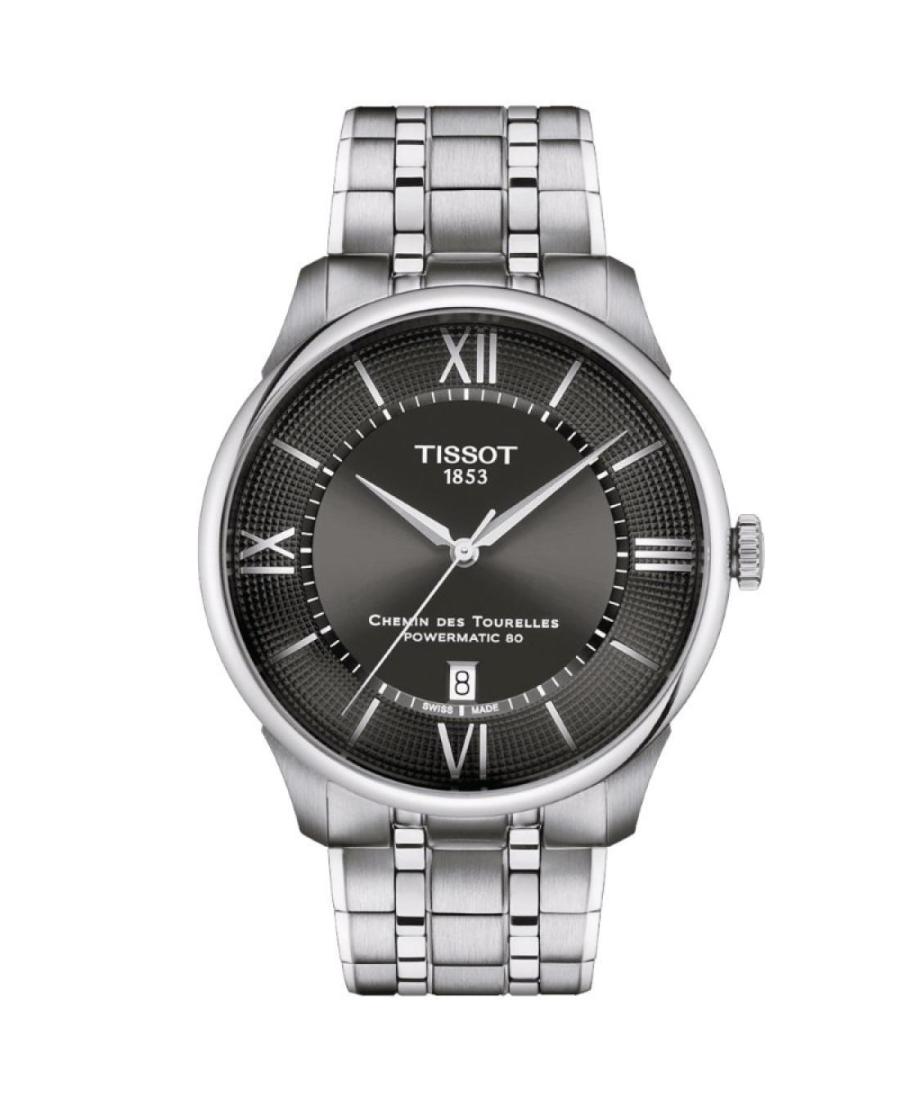 Чоловічий Класичний Швейцарський Механічний Наручний Годинник TISSOT T139.407.11.068.00