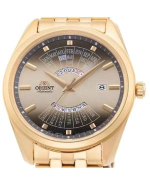 Men Klasické Japan Automatic Analog Watch ORIENT RA-BA0001G30B Golden Dial 43mm image 3