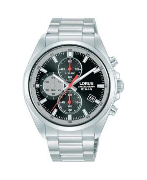 Mężczyźni klasyczny Japonia kwarcowy analogowe Zegarek Chronograf LORUS RM381JX-9 Kolor srebrny Wybierz 42mm