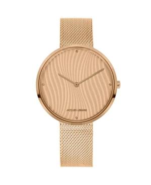 Women Fashion Klasické Quartz Analog Watch JACQUES LEMANS 1-2093I Růžová Dial 36mm image 6