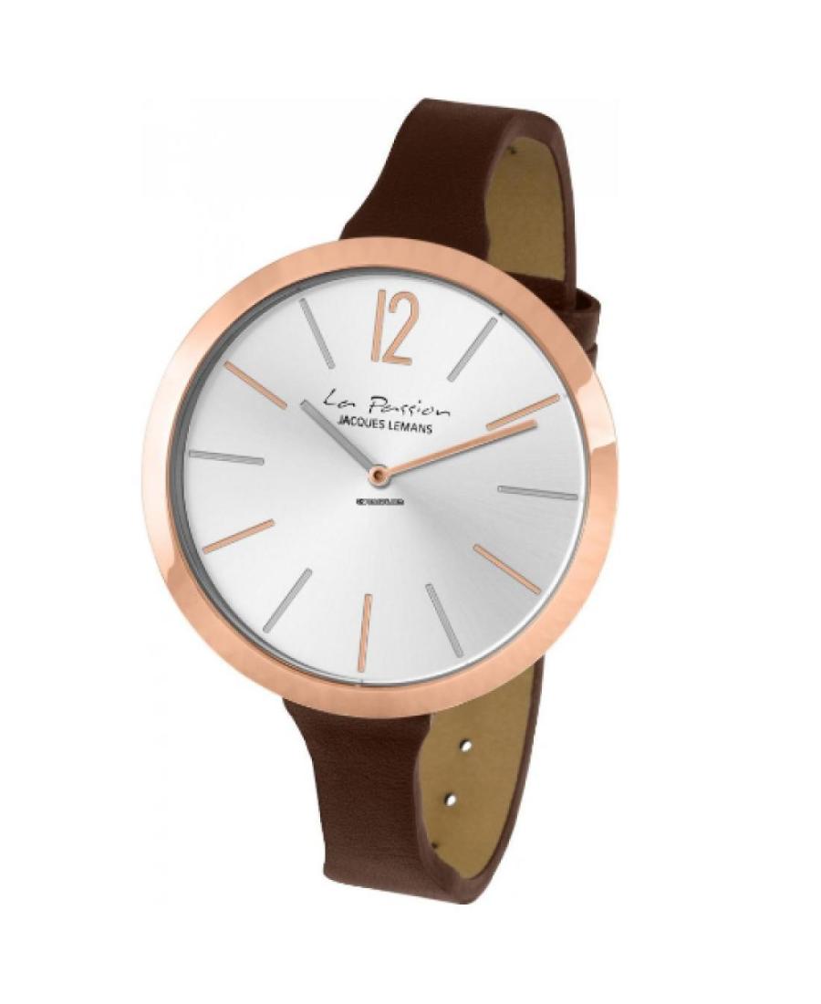 Moteriškas Modernus (fashion) Kvarcinis Rodyklinis Watch JACQUES LEMANS LP-115C Sidabras Dial 44mm