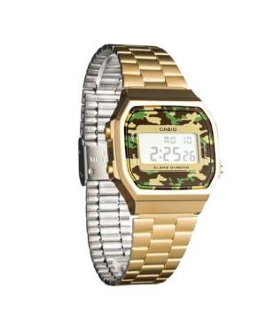 Mężczyźni Funkcjonalny Japonia kwarcowy cyfrowe Zegarek Budzik CASIO A168WEGC-3EF Wielokolorowy Wybierz 33mm image 2