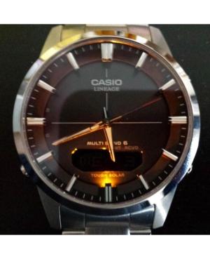Men Functional Klassisch Japan Eco-Drive Digital Watch Alarm CASIO LCW-M170D-1AER Schwarz Dial 40mm image 4