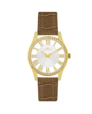 Женские Fashion Кварцевые Аналоговый Часы Скелетон BELMOND SRL564.127 Золотой цвет Циферблат 40mm